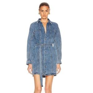 GRLFRND Kiko Studded Shirt Dress